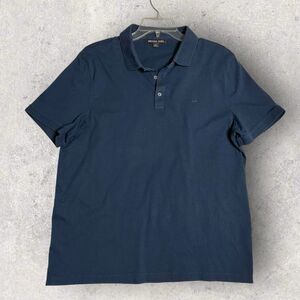 Michael Kors Men's Blue Polo Shirt Size XL